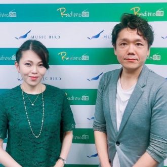 ラジオ・メディア出演時の写真